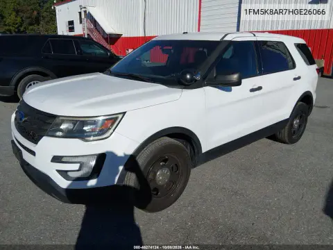 2017 Ford Utility Police Interceptor VIN 1FM5K8AR7HGE26066 фото 3