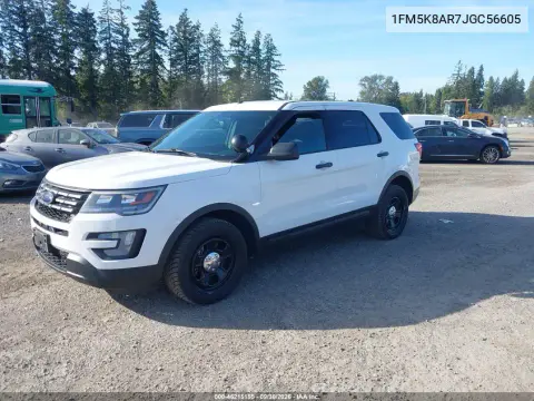 2018 Ford Police Interceptor Utility VIN 1FM5K8AR7JGC56605 фото 3