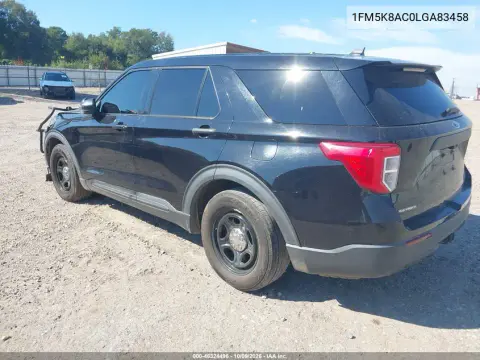 2020 Ford Police Interceptor Utility VIN 1FM5K8AC0LGA83458 фото 4