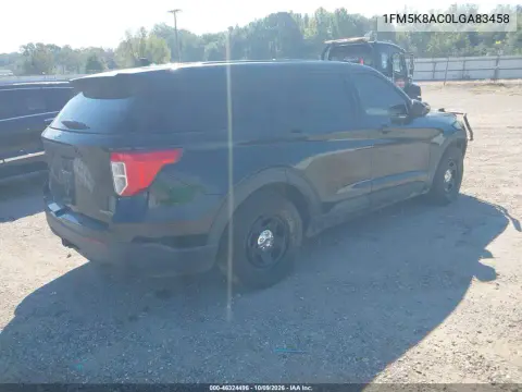 2020 Ford Police Interceptor Utility VIN 1FM5K8AC0LGA83458 фото 5