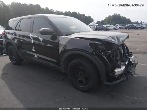 2024 Ford Police Interceptor Utility VIN 1FM5K8AB3RGA30429 фото 2