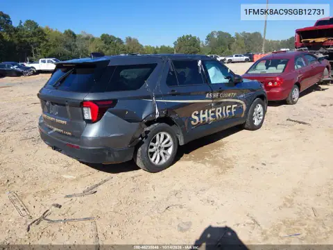 1FM5K8AC9SGB12731 — 2025 Ford Police, фото 5 с аукциона IAAI, Правый бок