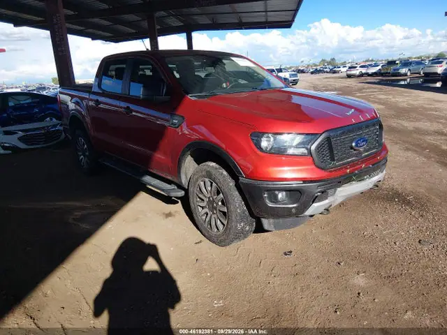 1FTER4EH4KLA79241 — 2019 Ford Ranger XLT, Передняя часть (Front & Rear), фото до ремонта