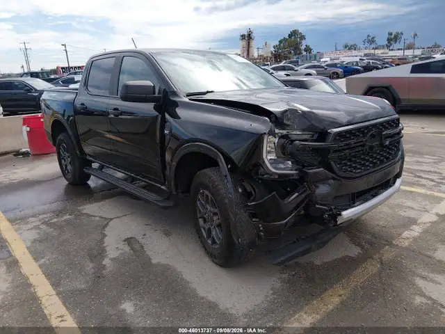 1FTER4HH2RLE13921 — 2024 Ford Ranger XLT, Передняя часть (Front End), фото до ремонта