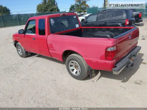 2001 Ford Ranger Edge/Xl/Xlt VIN 1FTYR14V01PB06817 фото 4