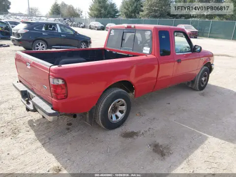2001 Ford Ranger Edge/Xl/Xlt VIN 1FTYR14V01PB06817 фото 5