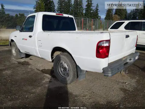1FTYR10C51TA12217 — 2001 Ford Ranger, фото 4 с аукциона IAAI, Естественный износ