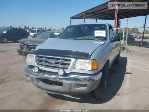 2002 Ford Ranger VIN 1FTYR14U02PA90532 фото 2
