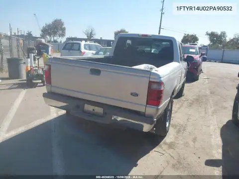 2002 Ford Ranger VIN 1FTYR14U02PA90532 фото 4