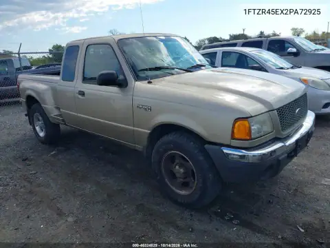 1FTZR45EX2PA72925 — 2002 Ford Ranger, Естественный износ, фото до ремонта