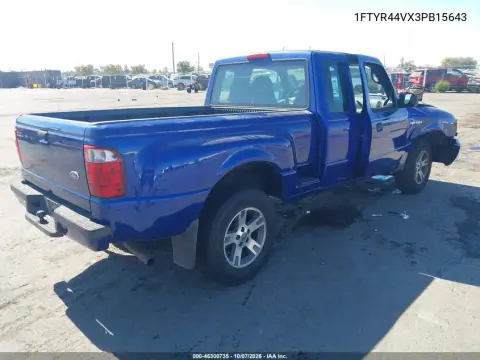 2003 Ford Ranger Edge/Tremor/Xlt VIN 1FTYR44VX3PB15643 фото 4