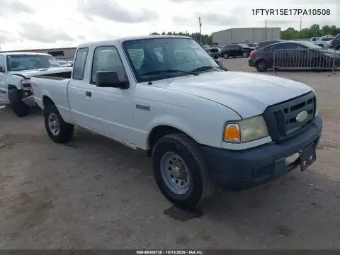 1FTYR15E17PA10508 — 2007 Ford Ranger, Задняя часть слева, фото до ремонта