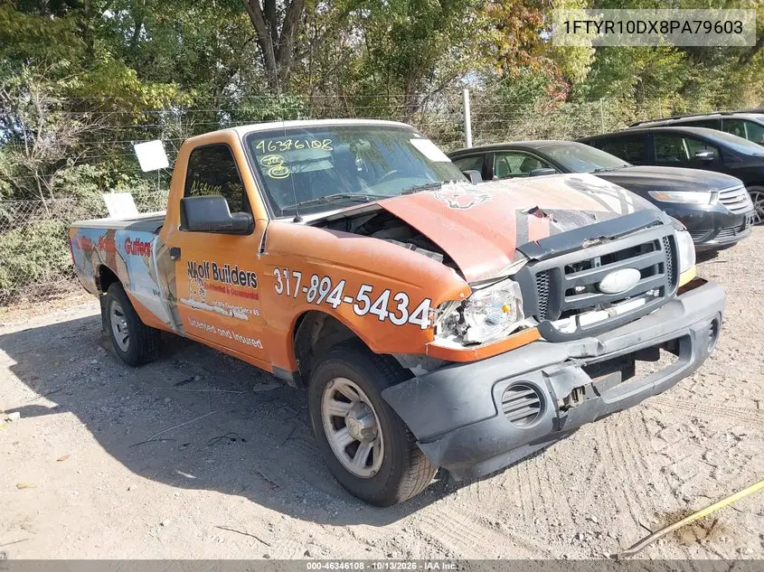 1FTYR10DX8PA79603 — 2008 Ford Ranger, фото 2 с аукциона IAAI, Не указано