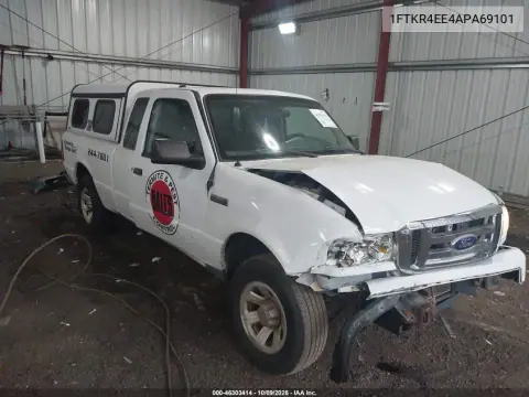 1FTKR4EE4APA69101 — 2010 Ford Ranger, Передняя часть, фото до ремонта