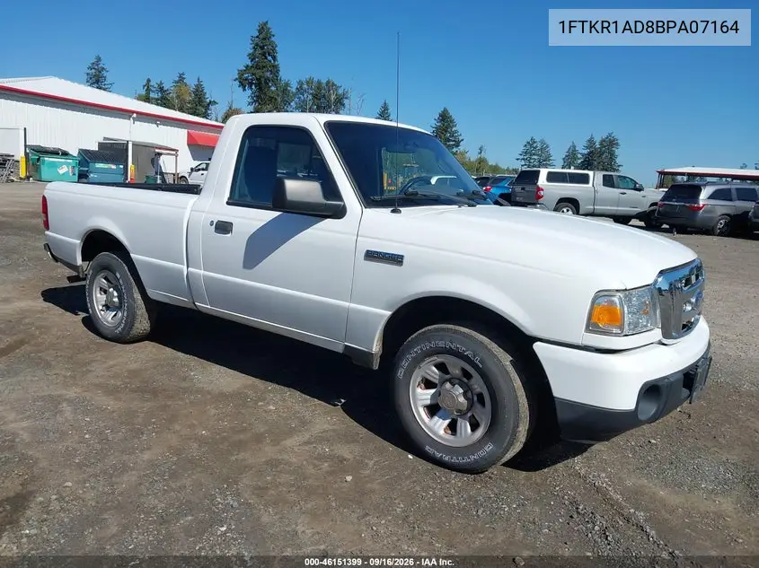 2011 Ford Ranger Xl VIN 1FTKR1AD8BPA07164 фото 2