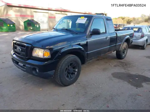 2011 Ford Ranger Sport VIN 1FTLR4FE4BPA03524 фото 3