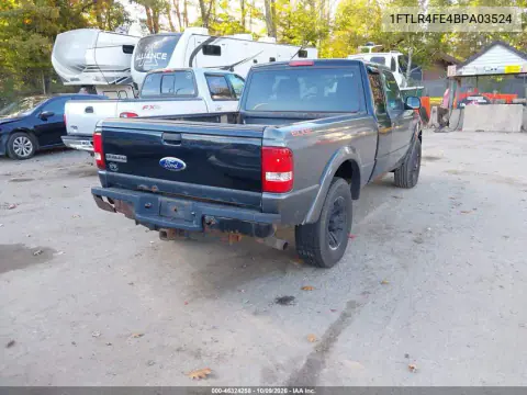 2011 Ford Ranger Sport VIN 1FTLR4FE4BPA03524 фото 5