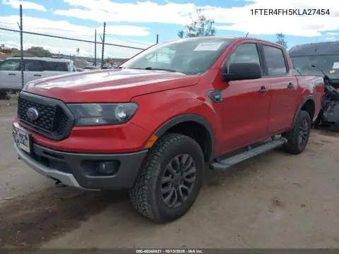 1FTER4FH5KLA27454 — 2019 Ford Ranger, фото 3 с аукциона IAAI, Левый бок
