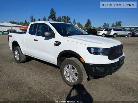 1FTER1FH4MLD52694 — 2021 Ford Ranger, Естественный износ, фото до ремонта