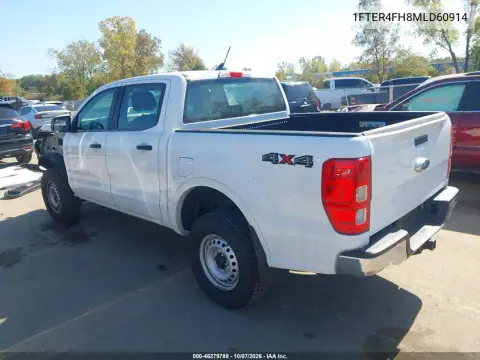2021 Ford Ranger Xl VIN 1FTER4FH8MLD60914 фото 4