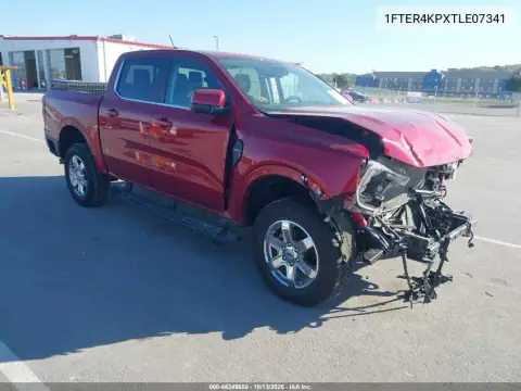 1FTER4KPXTLE07341 — 2026 Ford Ranger, Передняя часть, фото до ремонта