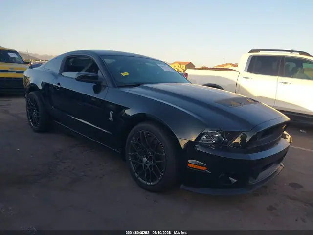 1ZVBP8JZ1E5271205 — 2014 Ford Shelby GT500, Левый бок (Left Side), фото до ремонта