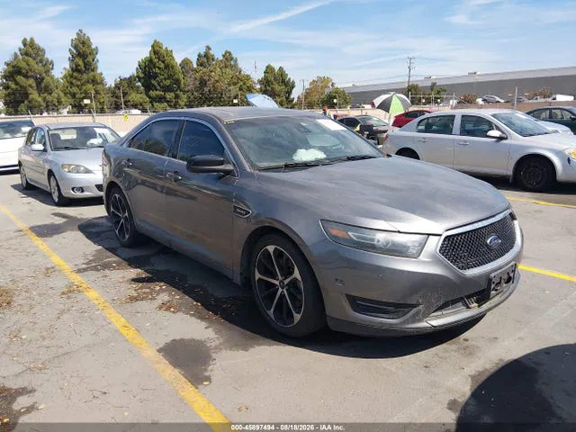 2014 Ford TAURUS SHO VIN 1FAHP2KT5EG117725 фото 1