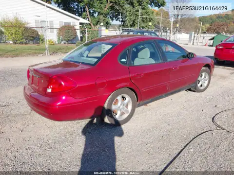 2001 Ford Taurus Se VIN 1FAFP53U21G164429 фото 5