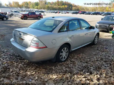 1FAHP24W89G116047 — 2009 Ford Taurus, фото 5 с аукциона IAAI, Передний левый
