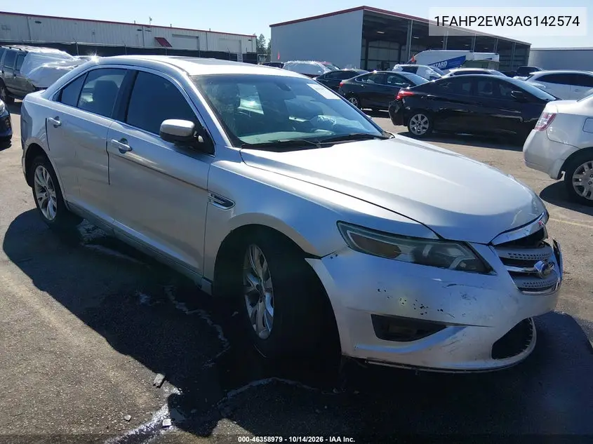 1FAHP2EW3AG142574 — 2010 Ford Taurus, фото 2 с аукциона IAAI, Передняя часть