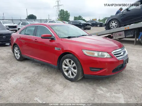 1FAHP2HW5BG138166 — 2011 Ford Taurus, Левая сторона, фото до ремонта