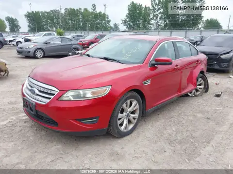 2011 Ford Taurus VIN 1FAHP2HW5BG138166 фото 3