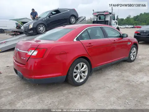 2011 Ford Taurus VIN 1FAHP2HW5BG138166 фото 5