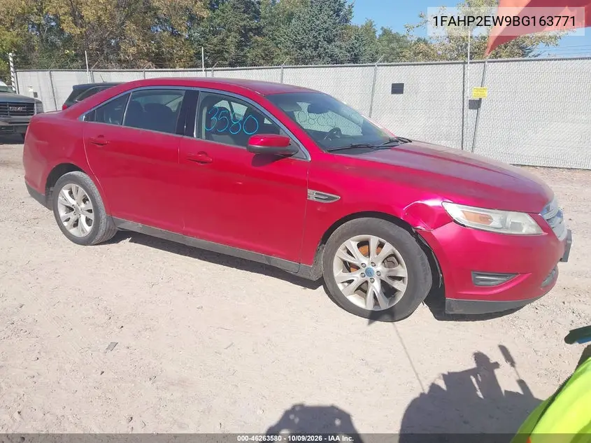 2011 Ford Taurus Sel VIN 1FAHP2EW9BG163771 фото 1