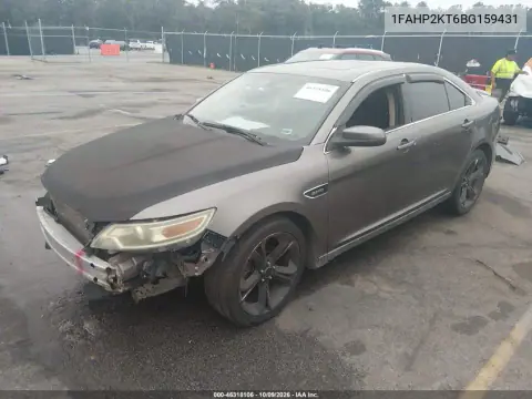 2011 Ford Taurus Sho VIN 1FAHP2KT6BG159431 фото 3