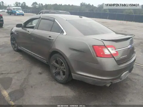2011 Ford Taurus Sho VIN 1FAHP2KT6BG159431 фото 4
