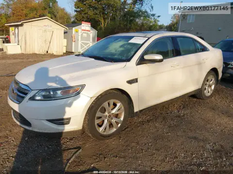 2011 Ford Taurus Sel VIN 1FAHP2EWXBG177145 фото 3