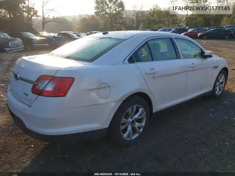 2011 Ford Taurus Sel VIN 1FAHP2EWXBG177145 фото 5