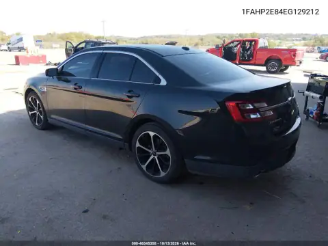 1FAHP2E84EG129212 — 2014 Ford Taurus, фото 4 с аукциона IAAI, Передняя часть