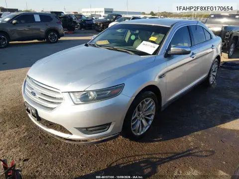 2015 Ford Taurus Limited VIN 1FAHP2F8XFG170654 фото 2