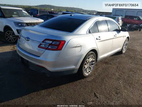 2015 Ford Taurus Limited VIN 1FAHP2F8XFG170654 фото 4