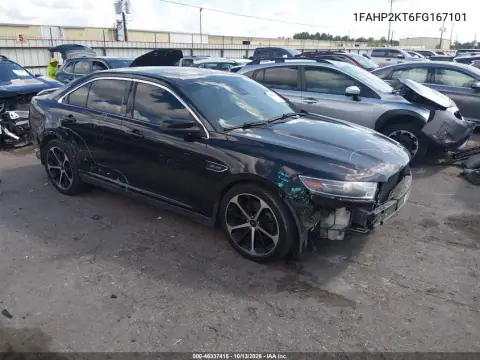1FAHP2KT6FG167101 — 2015 Ford Taurus, Передняя часть, фото до ремонта
