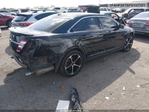 2015 Ford Taurus Sho VIN 1FAHP2KT6FG167101 фото 5