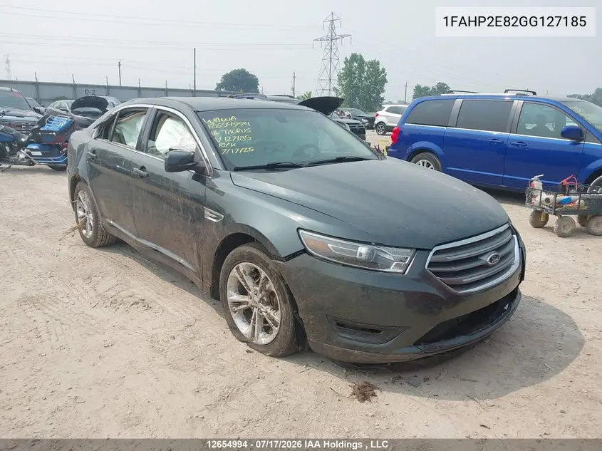 2016 Ford Taurus Sel VIN 1FAHP2E82GG127185 фото 1