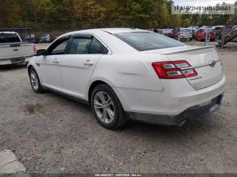 2017 Ford Taurus Sel VIN 1FAHP2H81HG138661 фото 4
