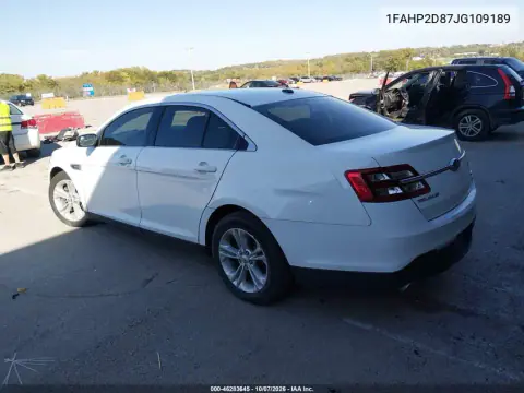 2018 Ford Taurus Se VIN 1FAHP2D87JG109189 фото 4