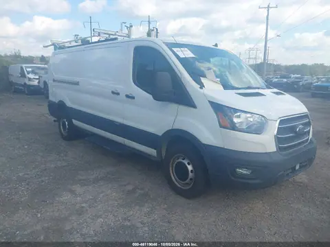 1FTYE1Y84LKA66046 — 2020 Ford Transit-150, Передняя часть слева (Left Front), фото до ремонта