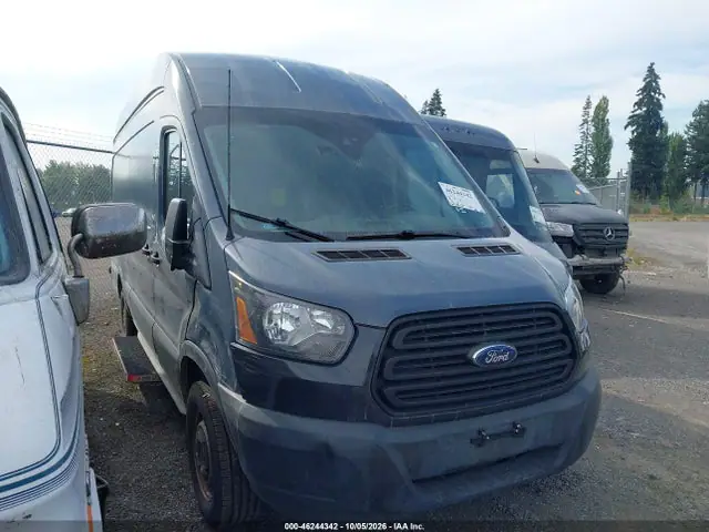 1FTYR3XM7KKB74061 — 2019 Ford Transit-250, Передняя часть справа (Right Front), фото до ремонта