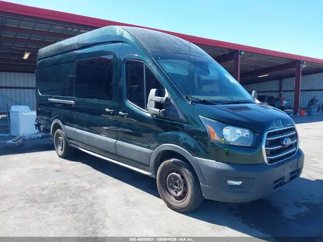 1FTBW3XG5LKB59682 — 2020 Ford Transit-350 Cargo Van, Передняя часть (Front & Rear), фото до ремонта