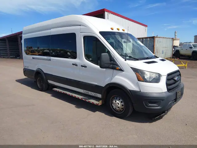 1FDVU4X80LKA14126 — 2020 Ford Transit-350 Passenger Van Xl, Задняя часть слева (Left Rear), фото до ремонта